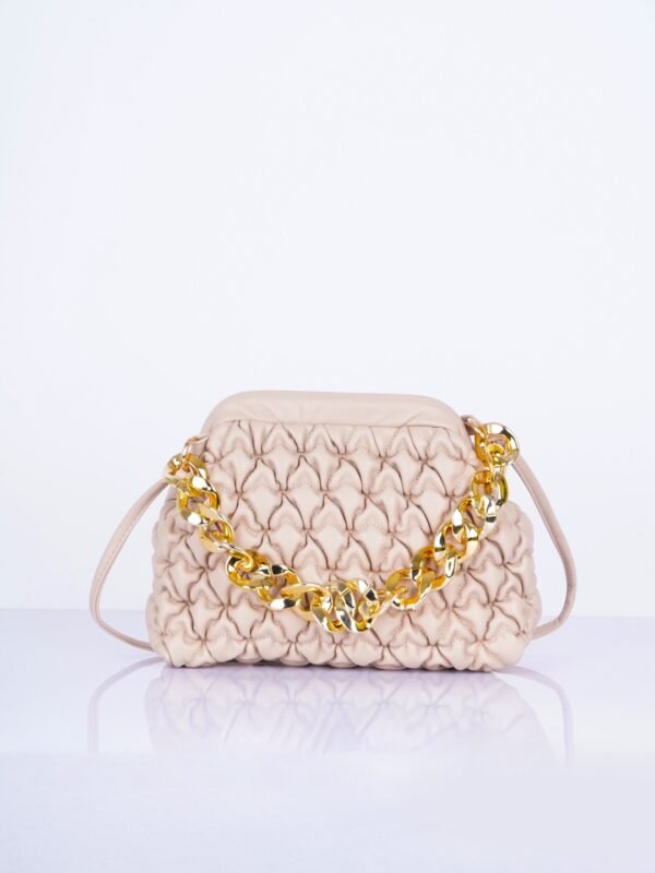 Textured Structured Sling Bag