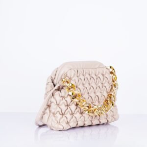 Textured Structured Sling Bag