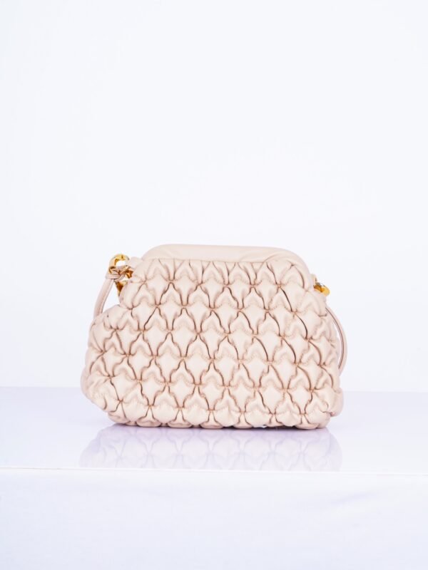 Textured Structured Sling Bag