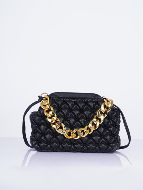 Textured Structured Sling Bag