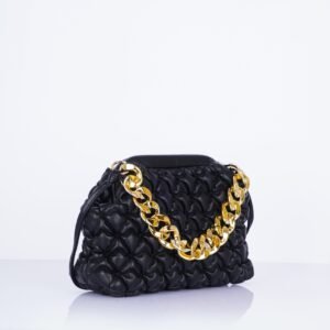 Textured Structured Sling Bag