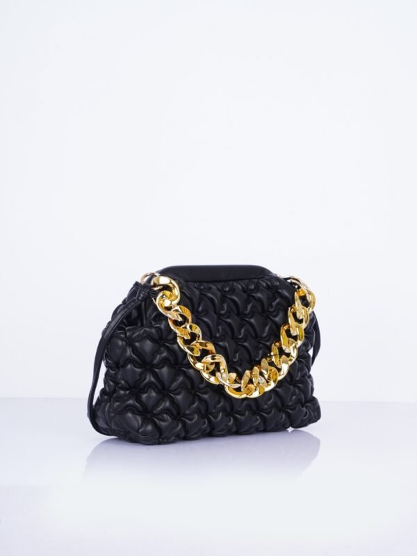 Textured Structured Sling Bag