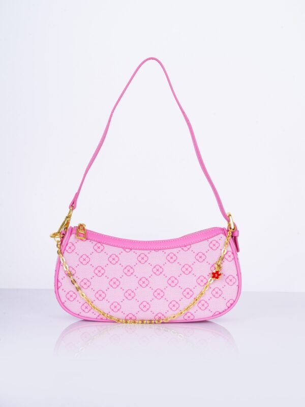 Geometric Printed Structured Handheld Bag