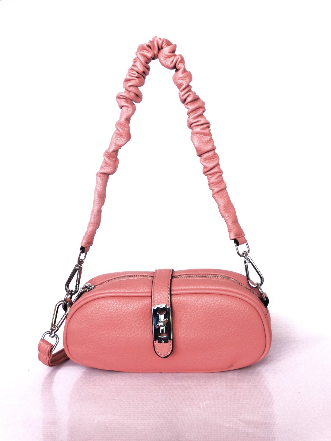Women’s PU Structured Handheld Bag with Quilted