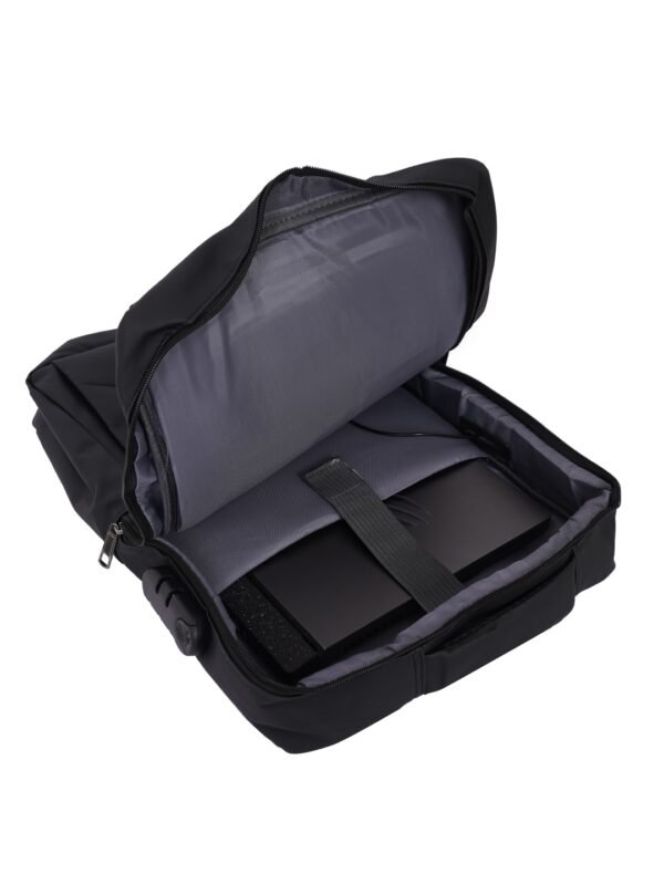 Unisex Ergonomic Backpack with USB Charging Port - Image 3