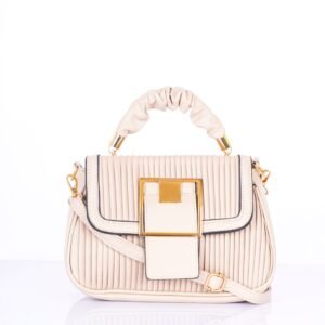 Striped Swagger Handheld Bag