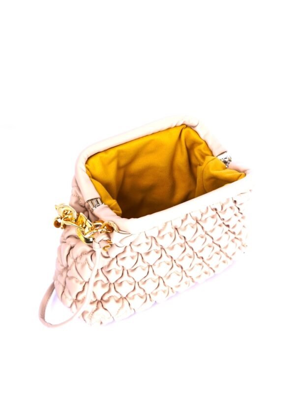 Textured Structured Sling Bag