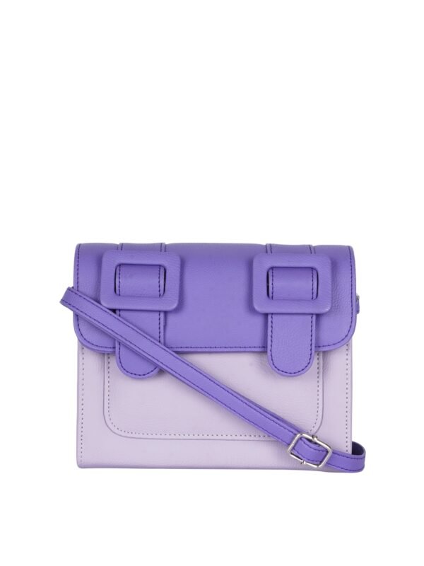 Swagger Sling Bag With Buckle Details
