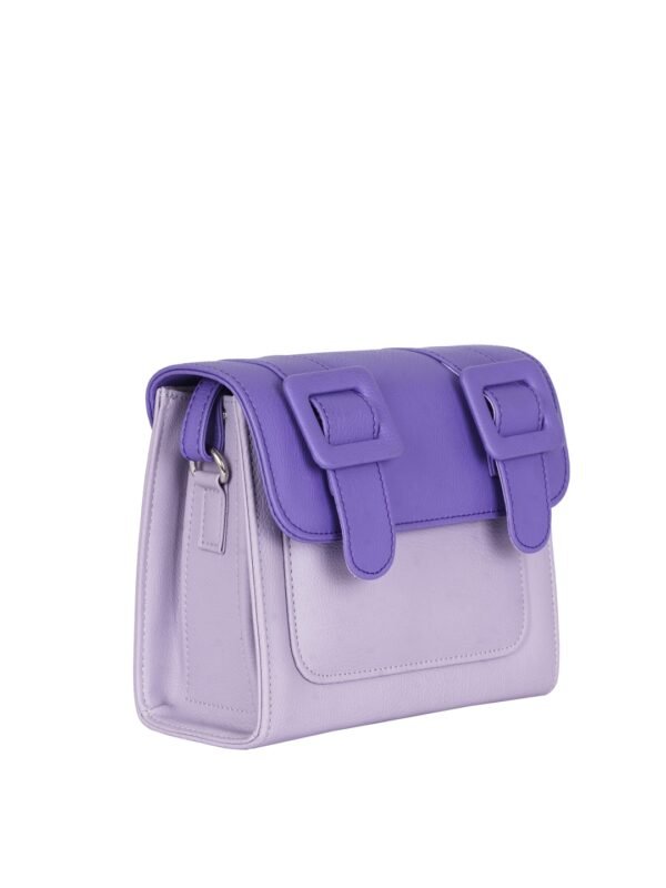 Swagger Sling Bag With Buckle Details - Image 2