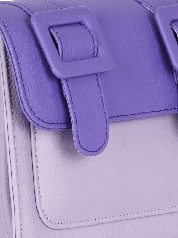 Swagger Sling Bag With Buckle Details - Image 3