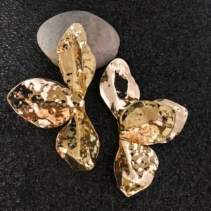 3 Petal leaf Dangle earrings